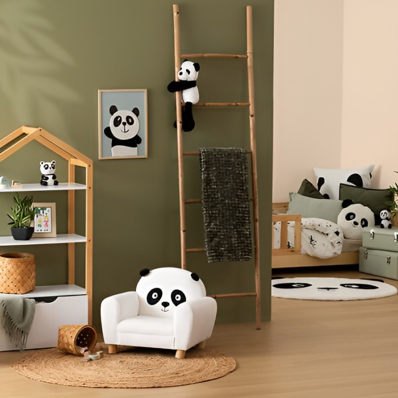 Lampa de veghe Panda, PVC, H.13 cm, 127135A