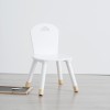 Scaun copii Douceur, lemn, alb, H.50 cm, 127153B