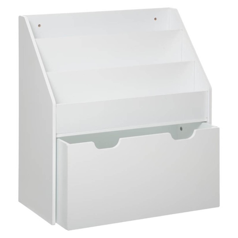 Raft pentru copii Petit, MDF alb, H.70 cm, 127221C