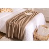 Cuvertura pat, bumbac, bej, 160x220 cm, 131645D