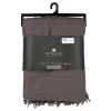 Cuvertura pat, bumbac, gri, 230x250 cm, 131646O