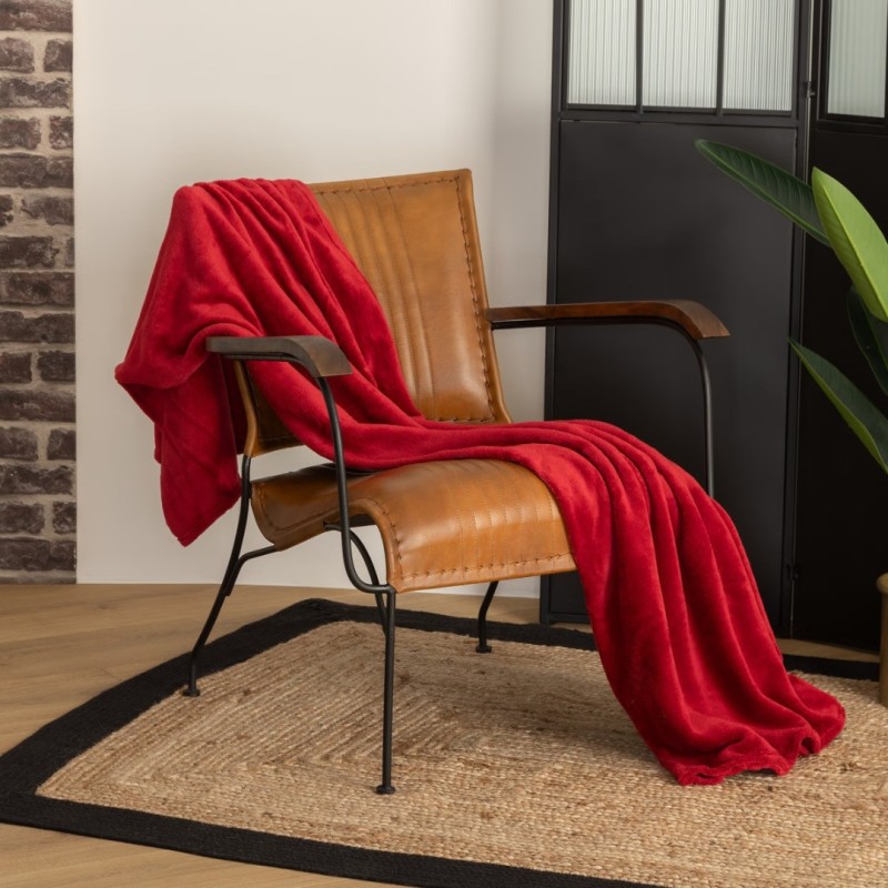 Patura Lola, poliester, rosu, 130x180 cm, 131648G