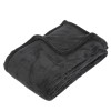 Patura Lola, poliester, gri inchis, 130x180 cm, 131648L