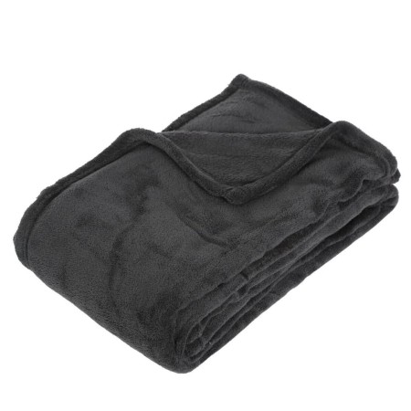 Patura Lola, poliester, gri inchis, 130x180 cm, 131648L