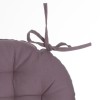 Perna pentru scaun Anjali, bumbac, taupe, D.38 cm, 131649C