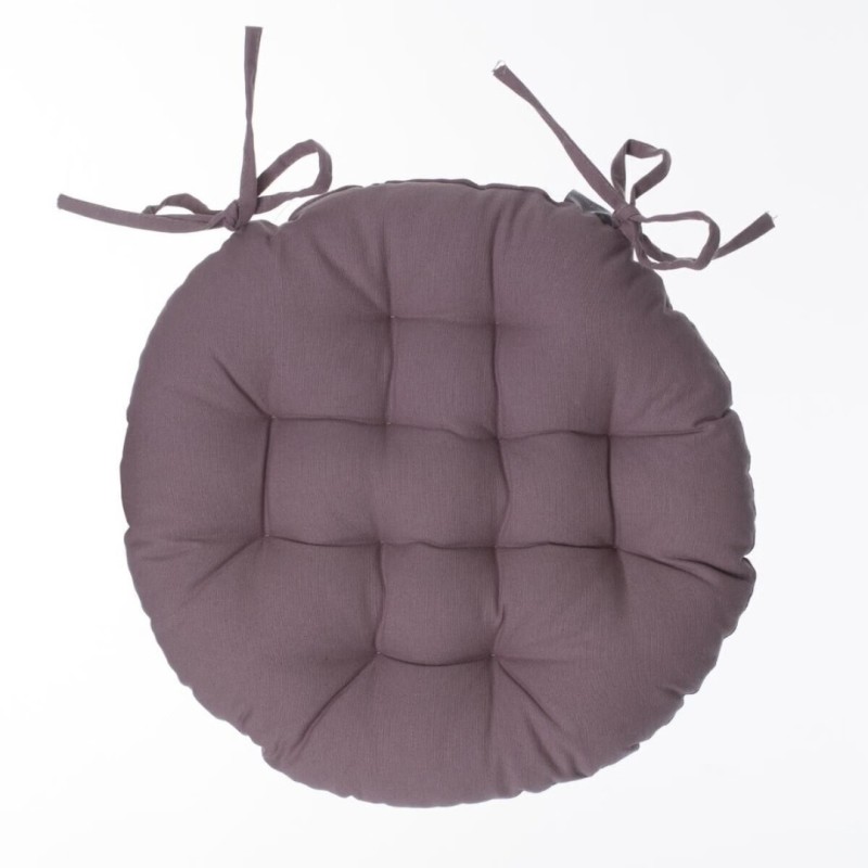 Perna pentru scaun Anjali, bumbac, taupe, D.38 cm, 131649C