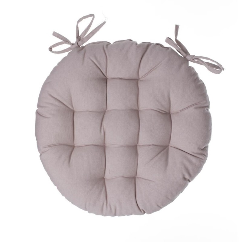 Perna pentru scaun Anjali, bumbac, bej, D.38 cm, 131649D