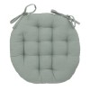 Perna pentru scaun Anjali, bumbac, verde celadon, D.38 cm, 131649F2