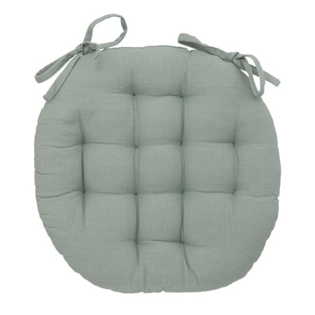 Perna pentru scaun Anjali, bumbac, verde celadon, D.38 cm, 131649F2