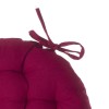 Perna pentru scaun Anjali, bumbac, rosu, D.38 cm, 131649G
