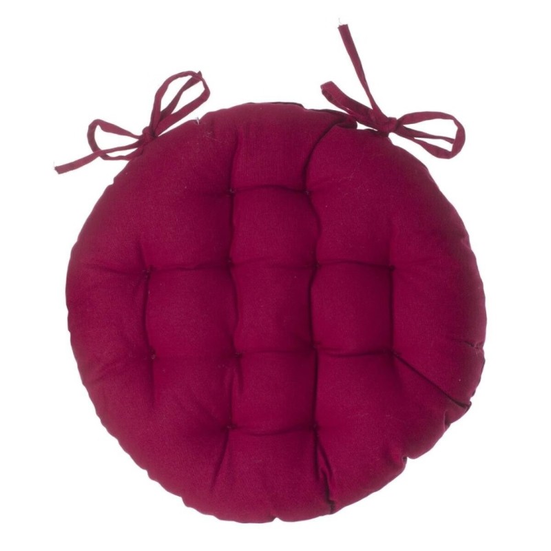 Perna pentru scaun Anjali, bumbac, rosu, D.38 cm, 131649G