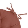 Perna pentru scaun Anjali, bumbac, caramiziu, D.38 cm, 131649N2