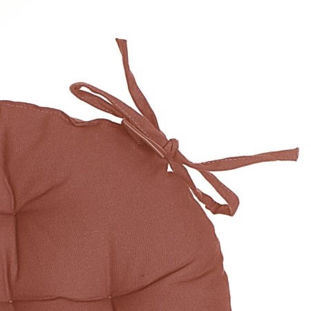 Perna pentru scaun Anjali, bumbac, caramiziu, D.38 cm, 131649N2