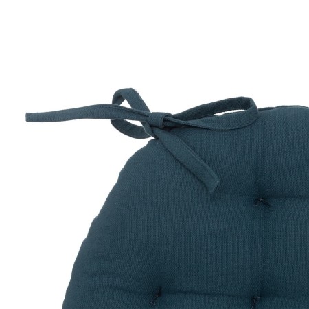 Perna pentru scaun Anjali, bumbac, bleu, D.38 cm, 131649T
