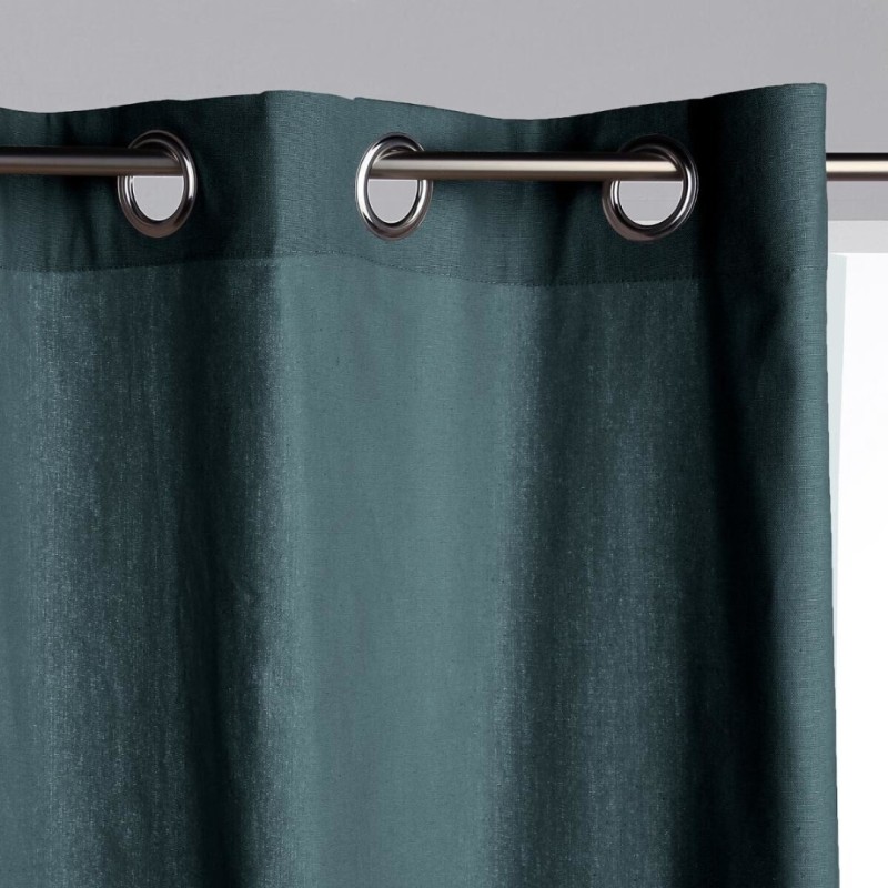 Draperie Palma, bumbac, poliester, albastru/verde, 140x160 cm, 131652Q