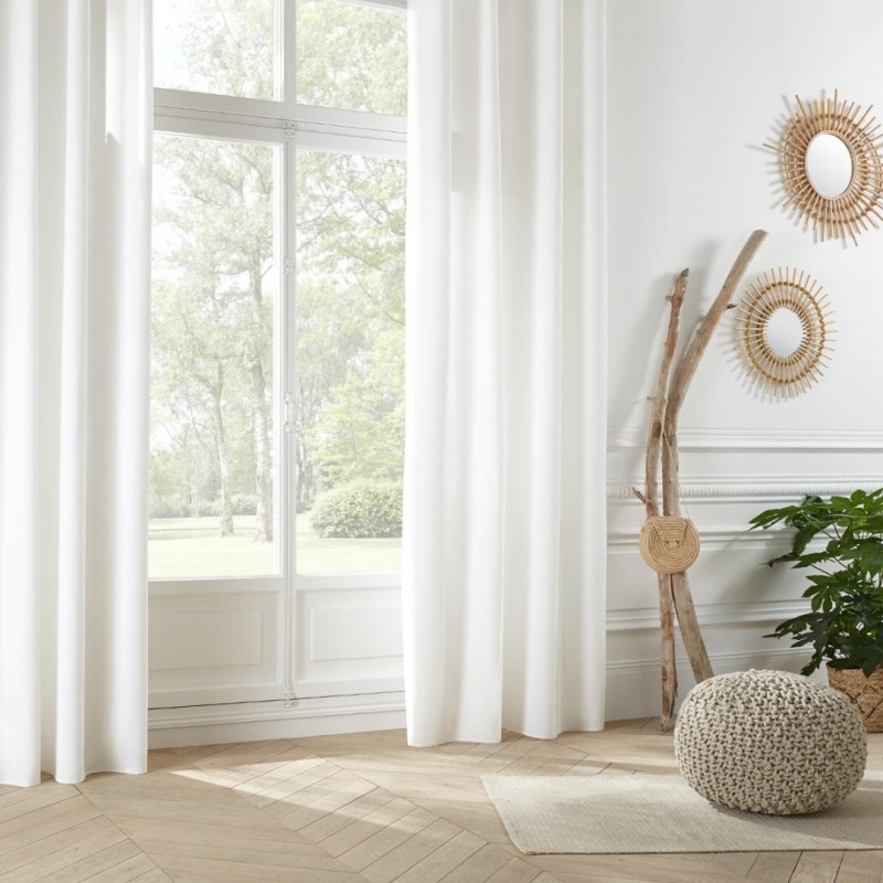 Draperie Memories, poliester, ivoar, 140x260 cm, 131657A