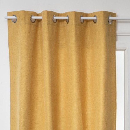 Draperie Clem, poliester, galben mustar, 140x260 cm, 146124R