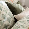 Pernuta Lilou, poliester, verde khaki, 45x45 cm, 146200K