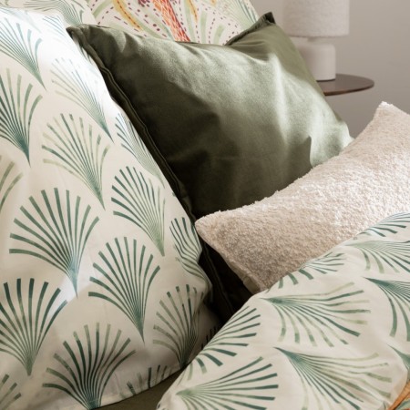 Pernuta Lilou, poliester, verde khaki, 45x45 cm, 146200K