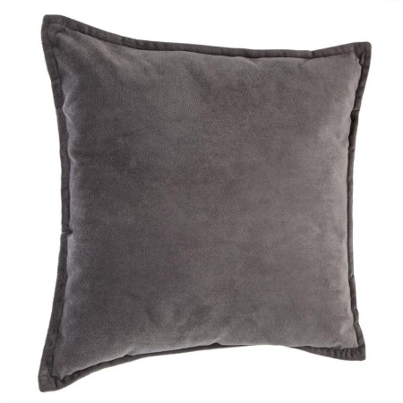Pernuta Lilou, poliester, gri inchis, 45x45 cm, 146200L