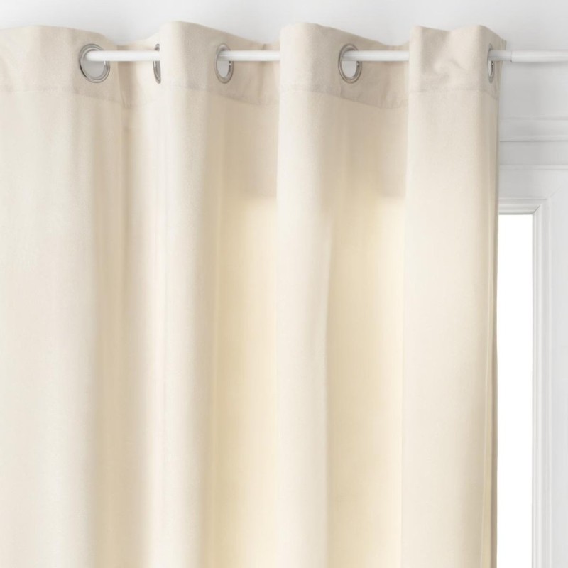 Draperie Lilou, poliester, alb ivoar, 140x260 cm, 146202A