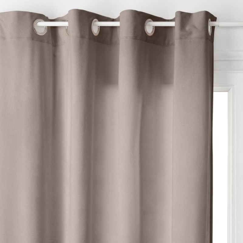 Draperie Lilou, poliester, taupe, 140x260 cm, 146202C