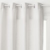 Draperie Leon, poliester, alb ivoar, 140x260 cm, 146277A