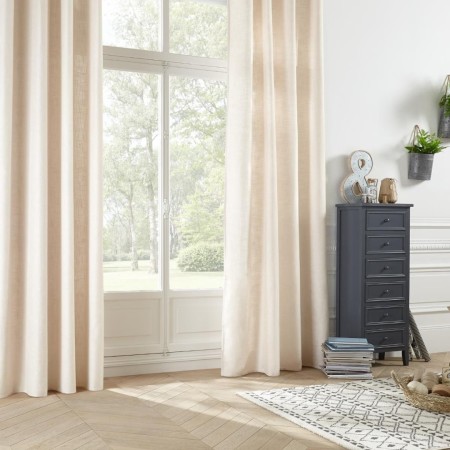 Draperie Leon, poliester, bej, 140x260 cm, 146277D