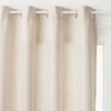 Draperie Leon, poliester, bej, 140x260 cm, 146277D
