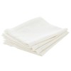 Set 4 servetele Chambray, bumbac, alb, 40x40 cm, 146341Z