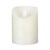 Lumanare LED, ceara, alb, D.7 cm, 148102A