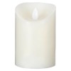 Lumanare LED, ceara, alb, D.10 cm, 148103A