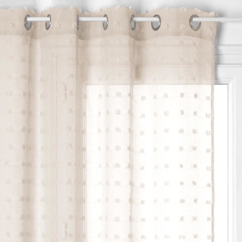 Perdea Lily, poliester, bej, 140x240 cm, 156044D