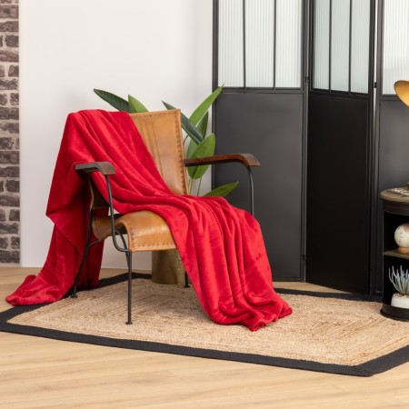 Patura Ollis, poliester, rosu, 180x230 cm, 156048G