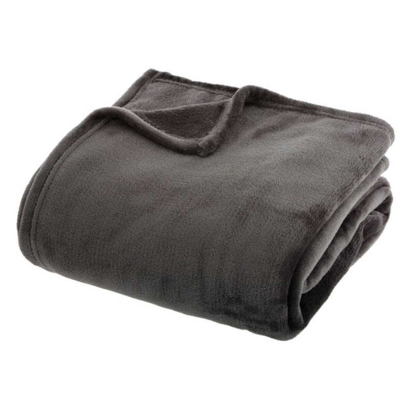 Patura Ollis, poliester, gri inchis, 180x230 cm, 156048L