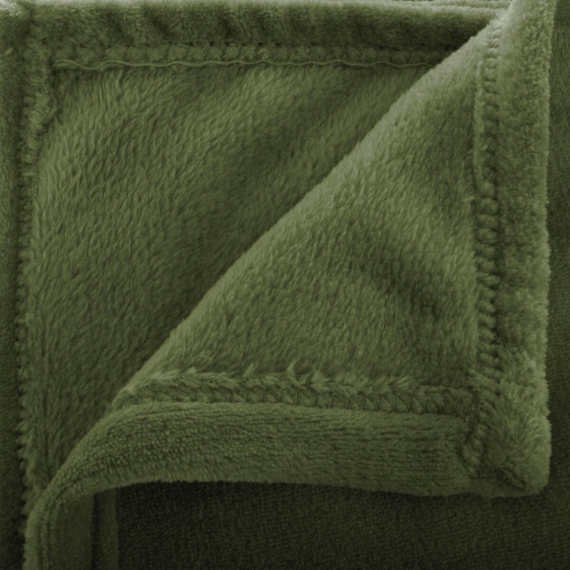 Patura Jules, poliester, verde khaki, 125x150 cm, 156183K