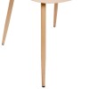 Scaun dining Taho, metal, polipropilena, bej, H.86 cm, 157268L