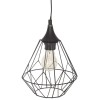 Suspensie Flave, metal, negru, 1XE27, D.19 cm, 157700
