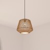 Suspensie Jily, metal, sfoara, bej, 1XE27, D.29 cm, 157701