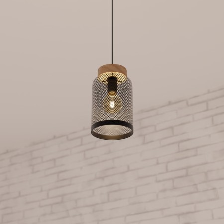 Suspensie Zely, metal, negru, 1XE27, D.15 cm, 161721A