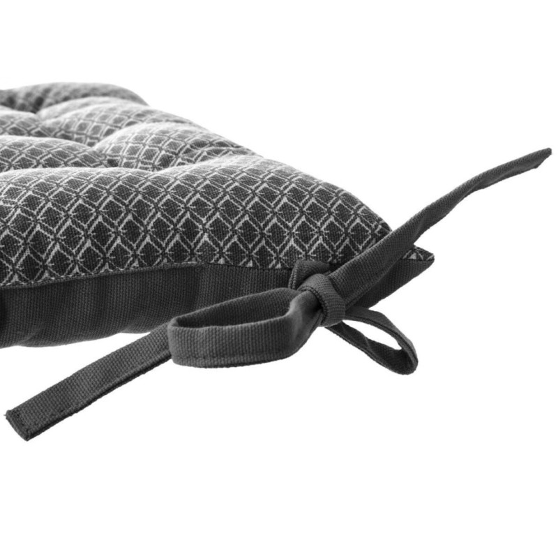Perna pentru scaun Otto, bumbac, gri, 38x38 cm, 163962L