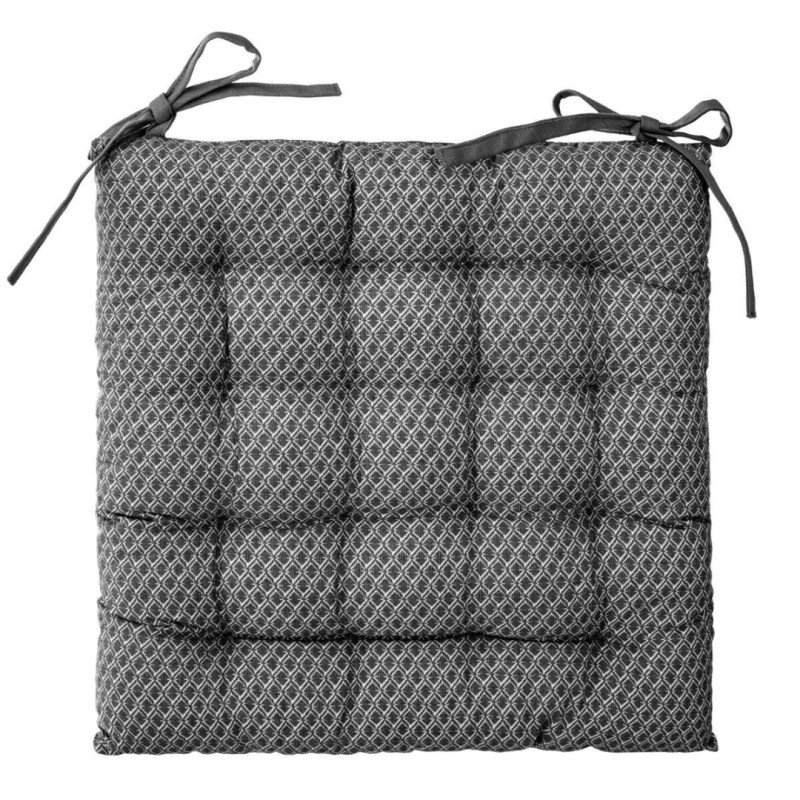 Perna pentru scaun Otto, bumbac, gri, 38x38 cm, 163962L