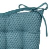 Perna pentru scaun Otto, bumbac, bleu, 38x38 cm, 163962Q