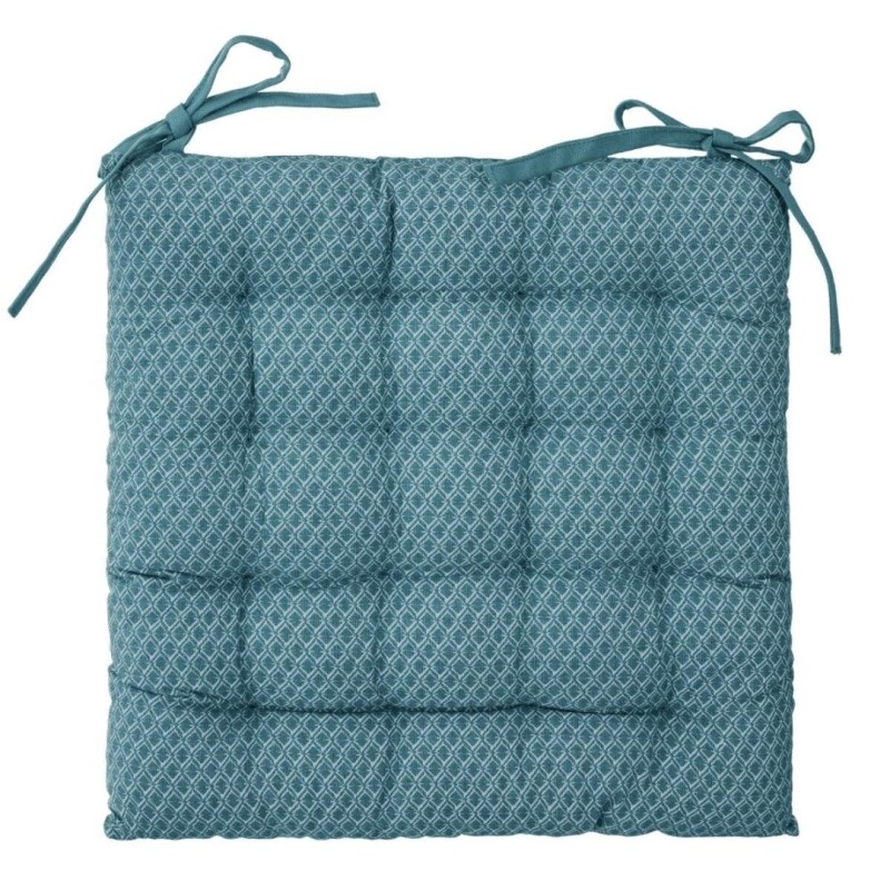 Perna pentru scaun Otto, bumbac, bleu, 38x38 cm, 163962Q
