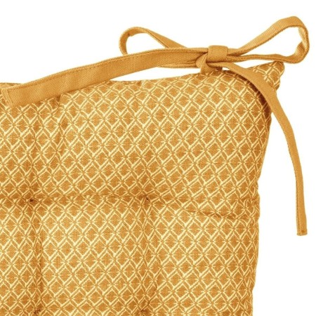 Perna pentru scaun Otto, bumbac, galben, 38x38 cm, 163962R