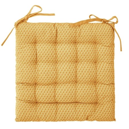 Perna pentru scaun Otto, bumbac, galben, 38x38 cm, 163962R