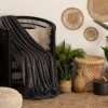 Patura Losange, poliester, gri, 180x230 cm, 164045L