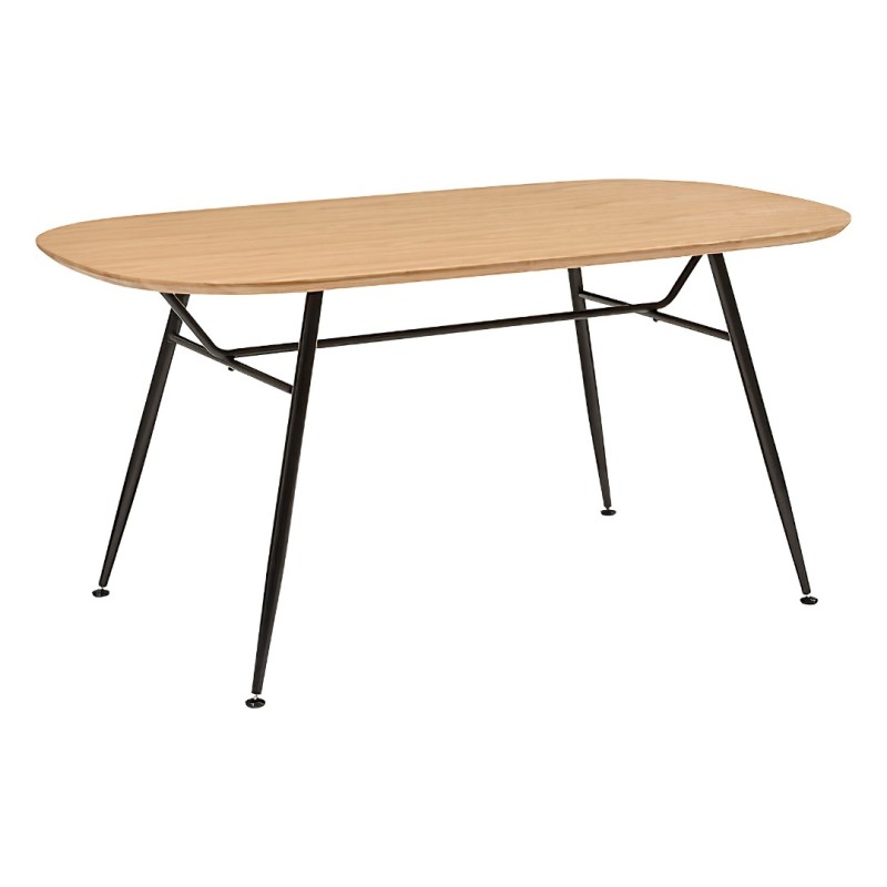 Masa dining Roxas, metal, blat MDF, L.160 cm, 166716A