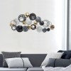 Decoratiune de perete Lali, metal, 93x43 cm, 166946