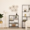 Oglinda Wired, metal, rama aurie, L.79 cm, 167008B
